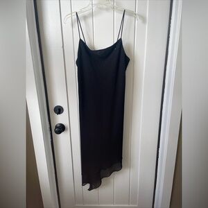 Vintage Black Jump Beaded Cocktail Dress Y2K Sz 11/12